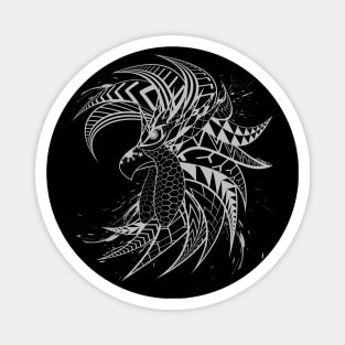 Tribal Fighting Rooster Magnet